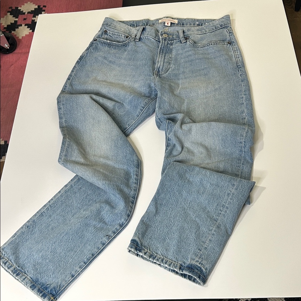 Lucky Brand Men's Relaxed Light Blue Jeans